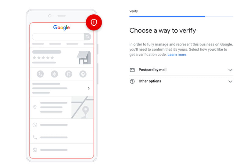 Google My Business Verification