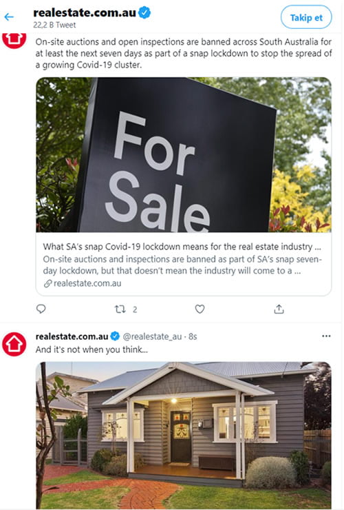 Twitter Untuk Mengikuti Berita Realtor