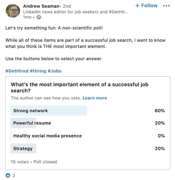 Encuestas de redes sociales